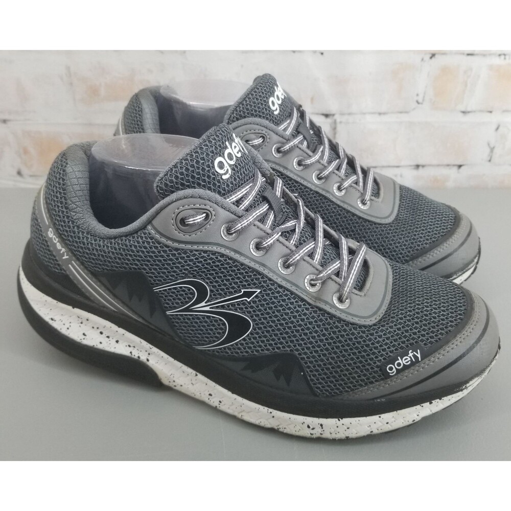 Gravity-Defyer G-Defy Mighty Walk Orthopedic Walking Shoe Women's 10.5 Grey